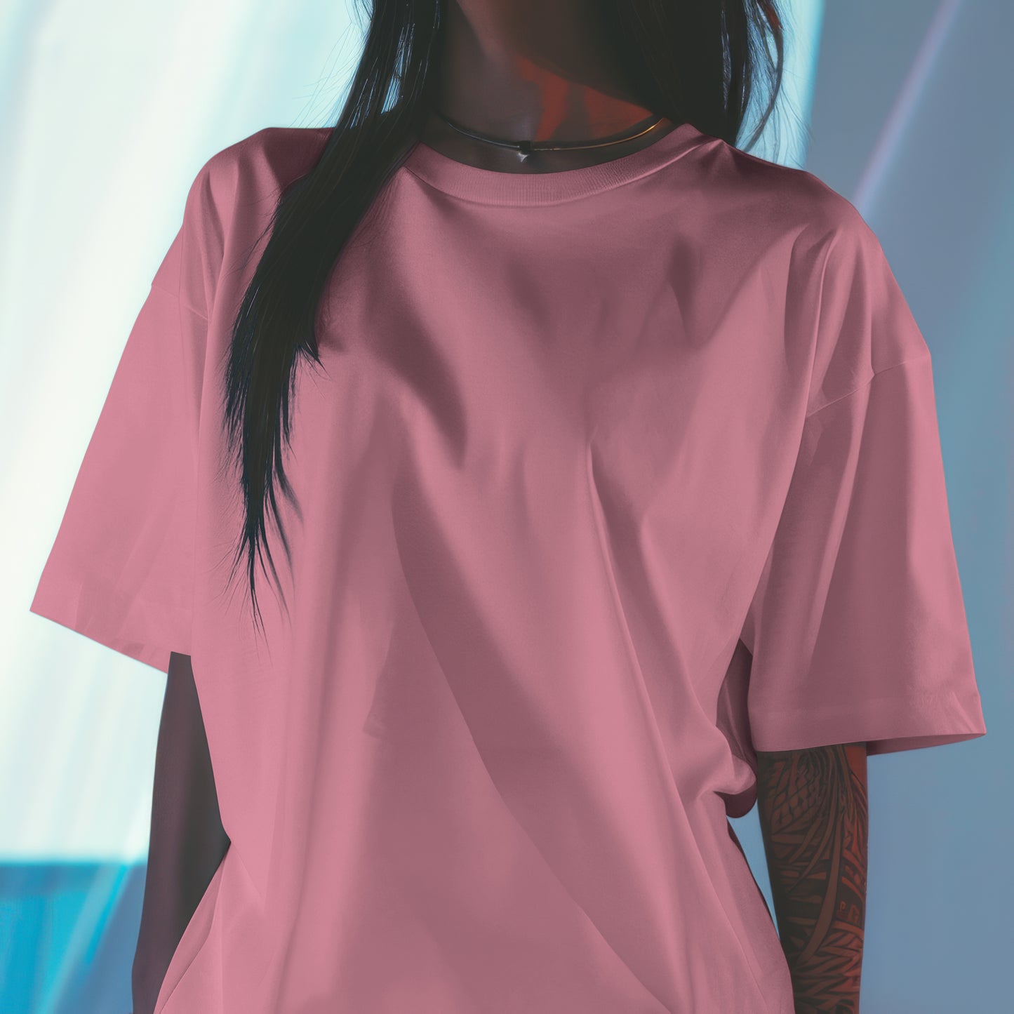 Terry Cotton Oversized T-Shirt – Soft, Unisex Fit