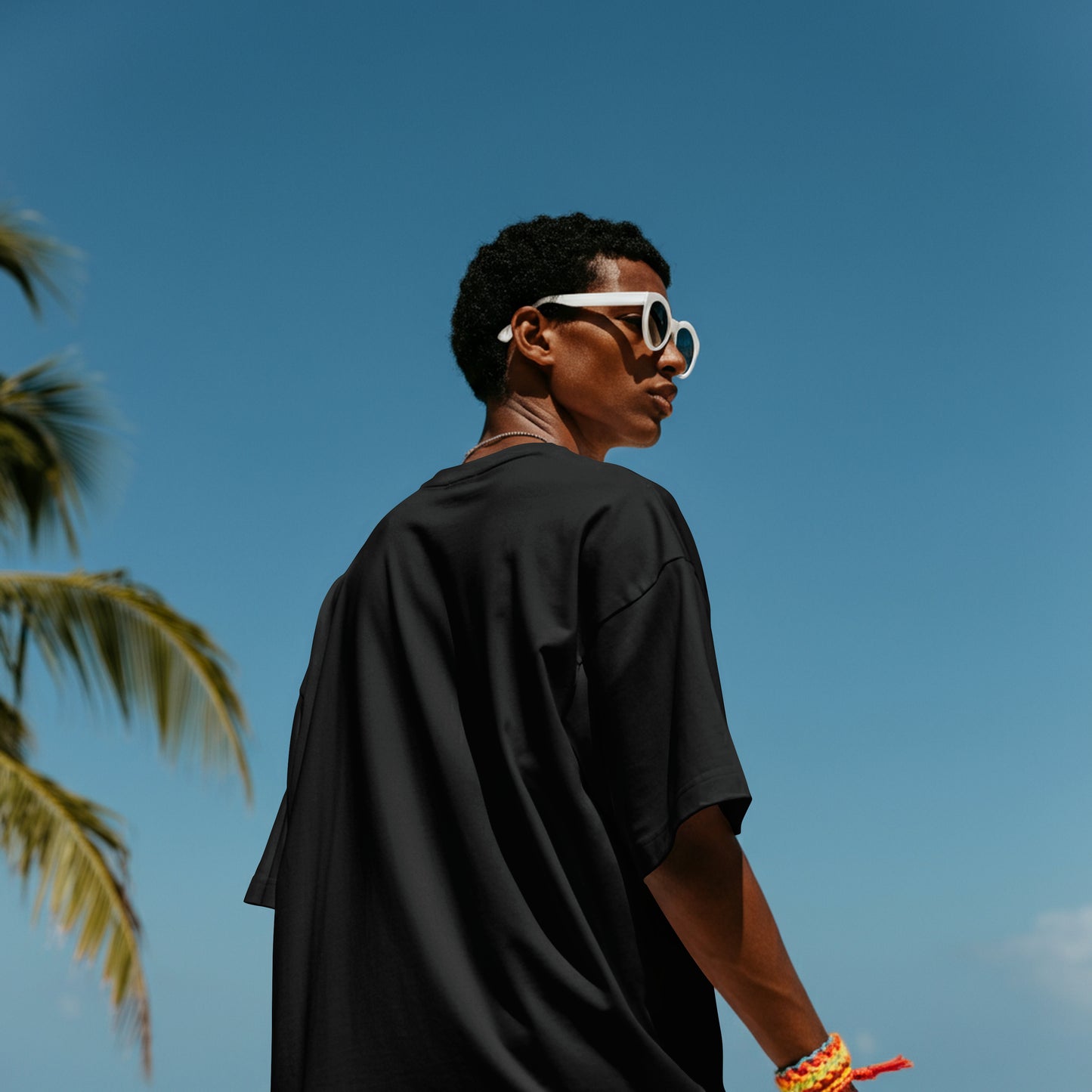 Terry Cotton Oversized T-Shirt – Soft, Unisex Fit
