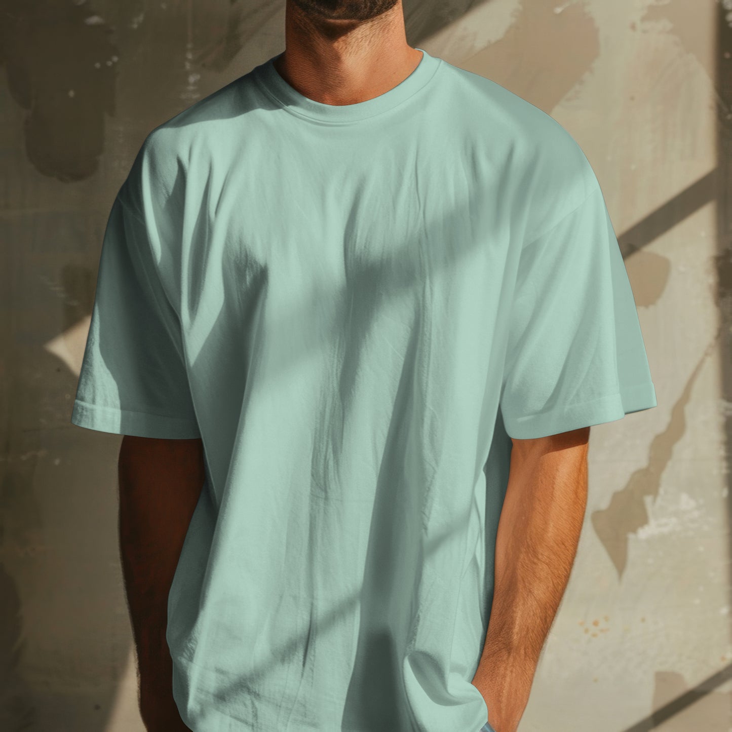 Terry Cotton Oversized T-Shirt – Soft, Unisex Fit