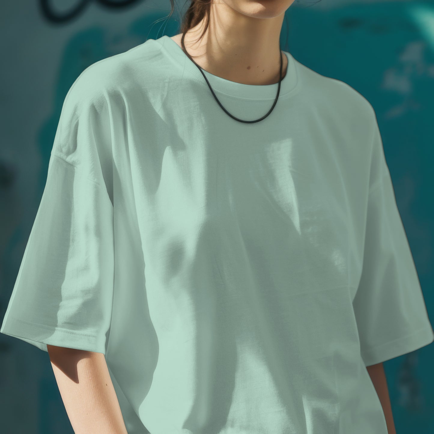 Terry Cotton Oversized T-Shirt – Soft, Unisex Fit