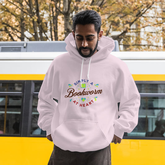 Bookworm Hoodie Unisex Fit