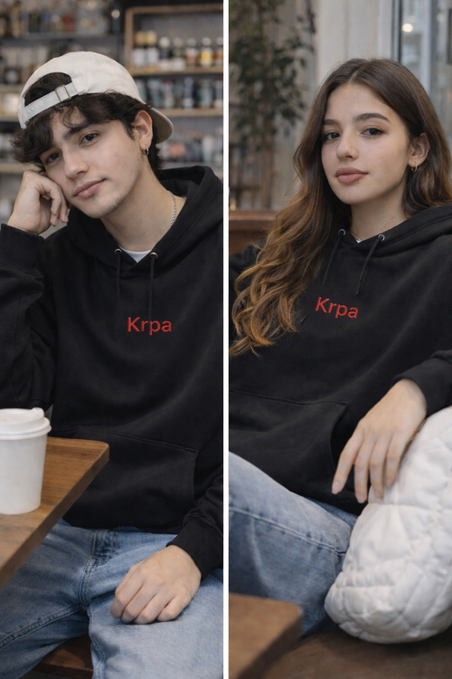 Krpa Oversized Unisex Hoodie