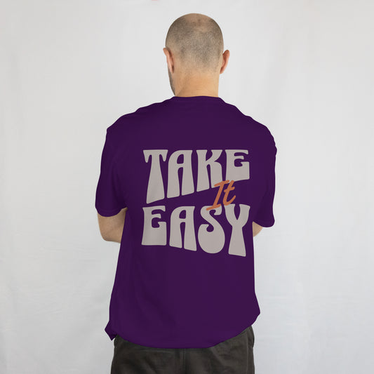 Take It Easy Cotton T-shirt Unisex Fit