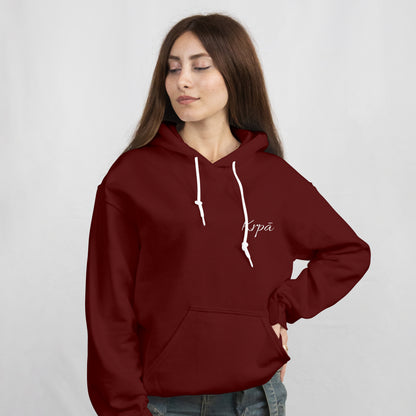 Cotton Oversized Embroidered Hoodie - Unisex Fit
