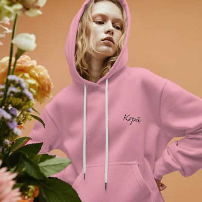 Cotton Oversized Embroidered Hoodie - Unisex Fit