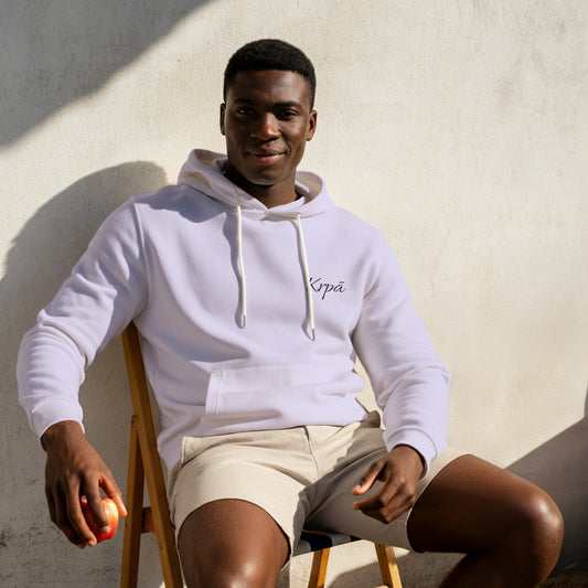 Cotton Oversized Embroidered Hoodie - Unisex Fit