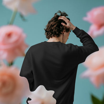 Oversized Embroidered Sweatshirt - Unisex Fit