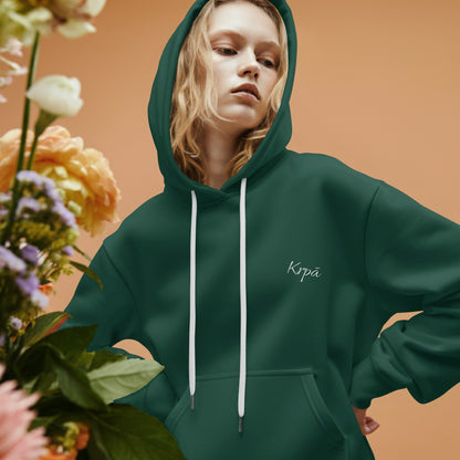 Cotton Oversized Embroidered Hoodie - Unisex Fit