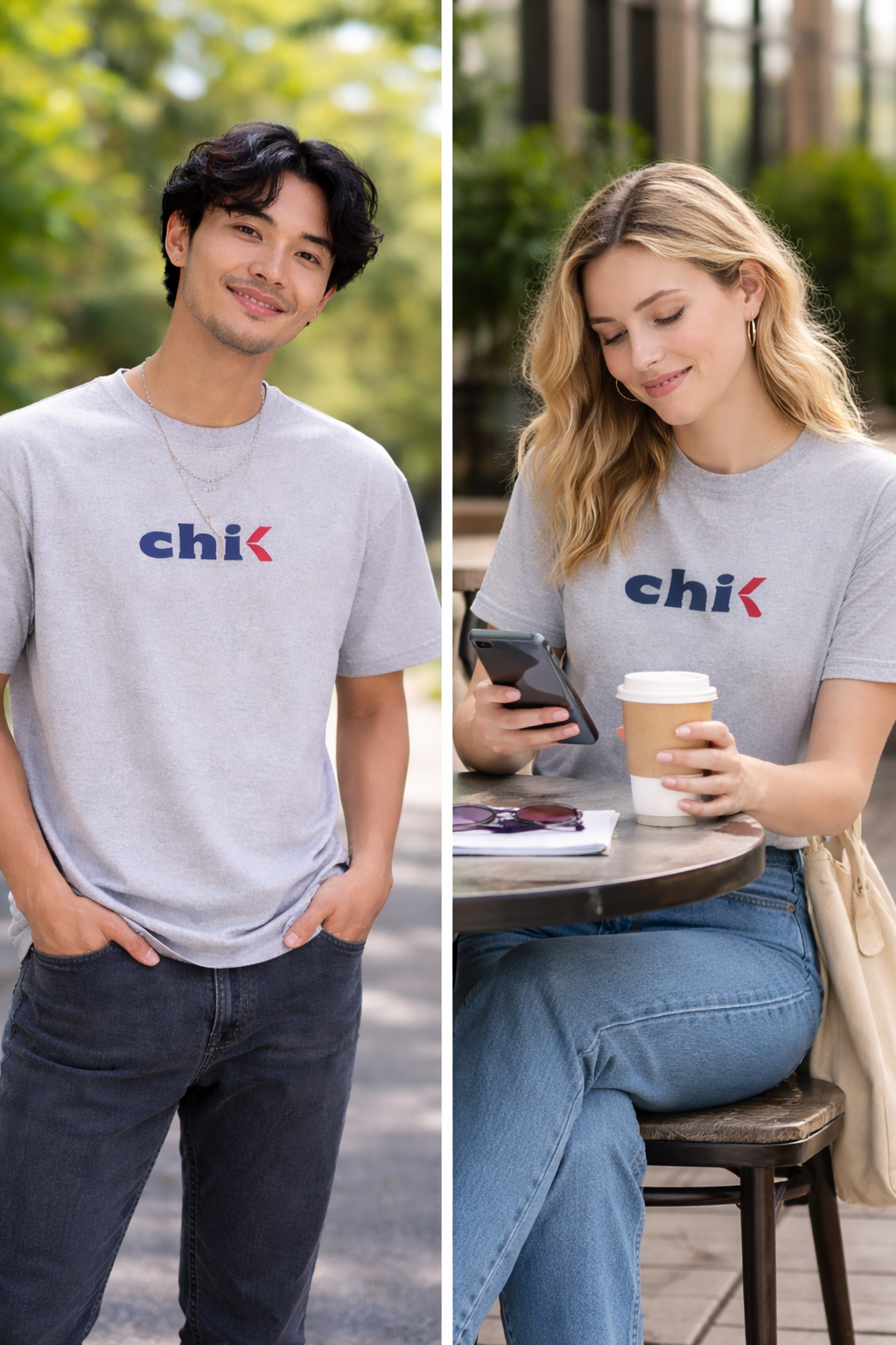 Grey Oversized T Shirt