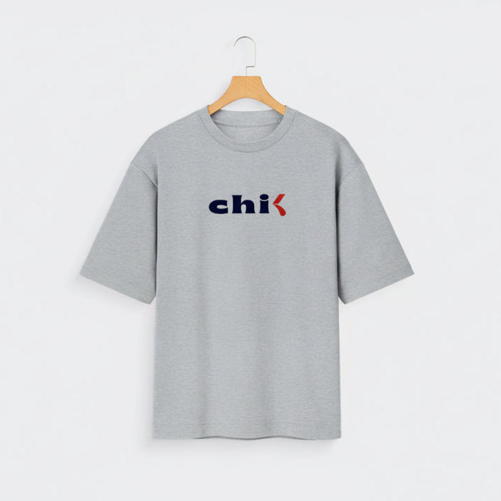 Grey Oversized T Shirt 