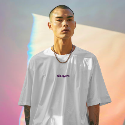 Stillness Embroidered Cotton T-shirt - Unisex Fit