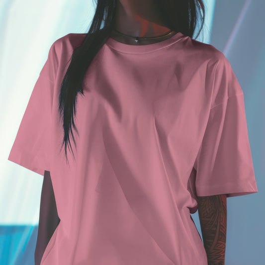 Terry Cotton Oversized T-Shirt – Soft, Unisex Fit