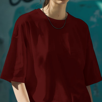 Terry Cotton Oversized T-Shirt – Soft, Unisex Fit