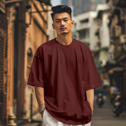Terry Cotton Oversized T-Shirt – Soft, Unisex Fit