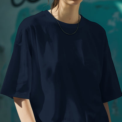 Terry Cotton Oversized T-Shirt – Soft, Unisex Fit