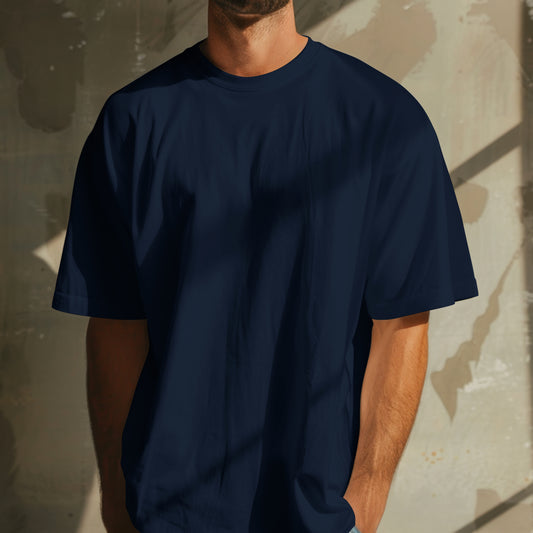 Terry Cotton Oversized T-Shirt – Soft, Unisex Fit