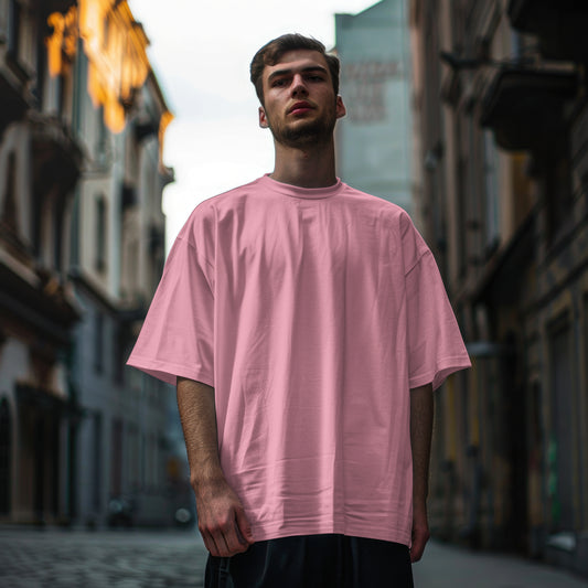 Terry Cotton Oversized T-Shirt – Soft, Unisex Fit