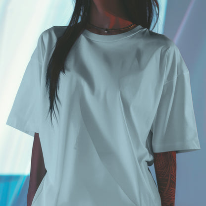 Terry Cotton Oversized T-Shirt – Soft, Unisex Fit