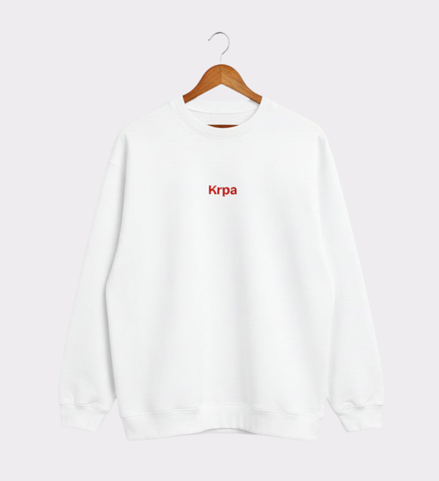 Krpa Oversized Unisex Sweatshirt