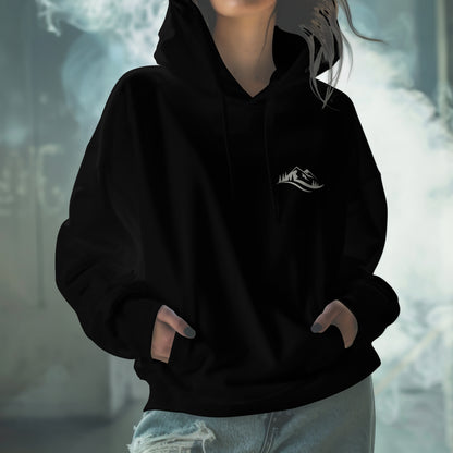 Travel Embroidered Hoodie - Unisex Fit