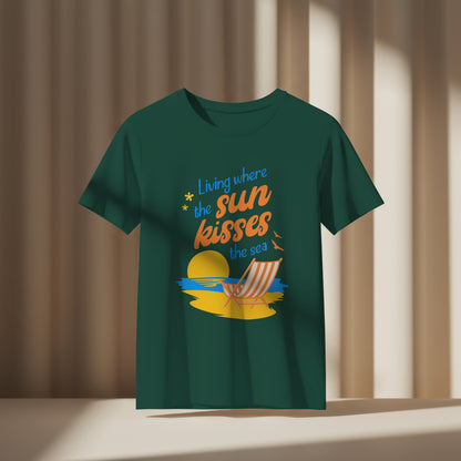 Sun Kiss Cotton T-Shirt – Unisex Fit
