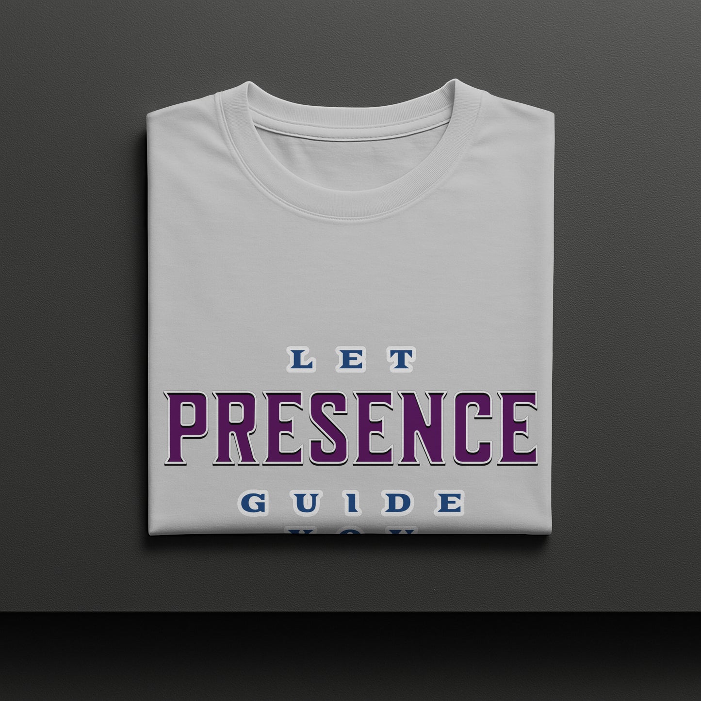 Let Presence Guide You Cotton T-shirt - Unisex Fit