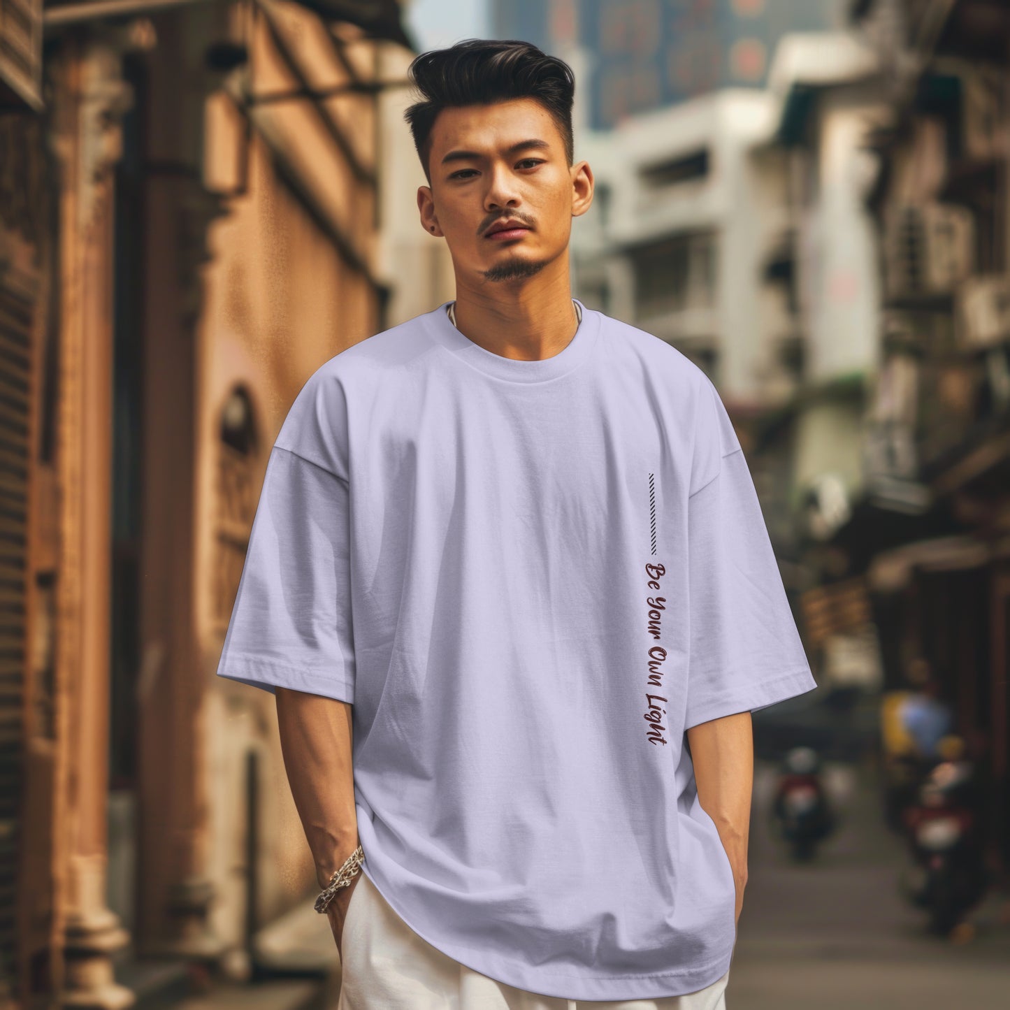 Be Your Own Light Cotton T-shirt - Unisex Fit