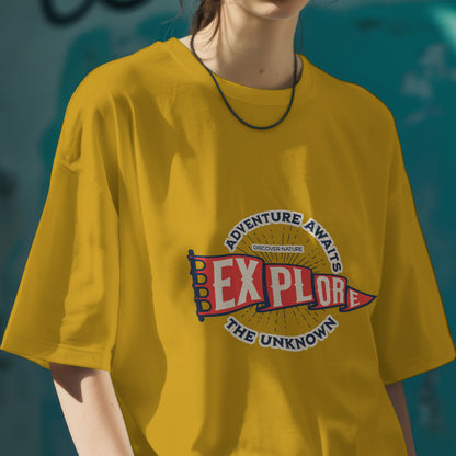 Explore Cotton T-Shirt – Unisex Fit