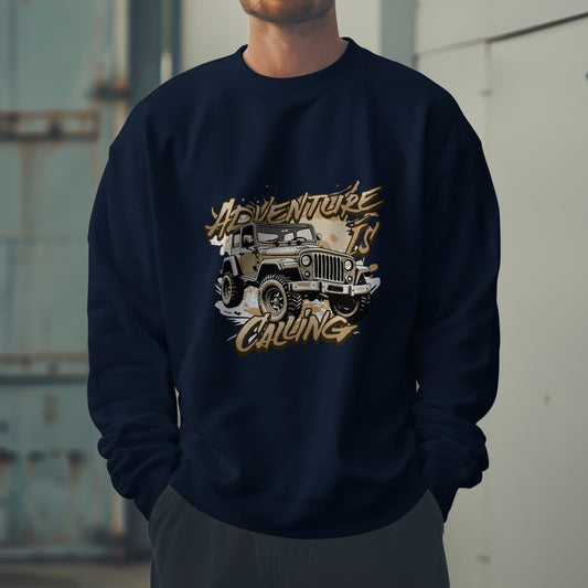 Adventure is Calling Sweatshirt - Unisex Fit