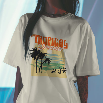 Tropical Dreamer Cotton T-Shirt – Unisex Fit