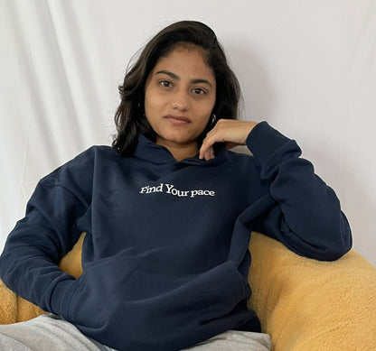 Find Your Pace Unisex Oversized Hoodie