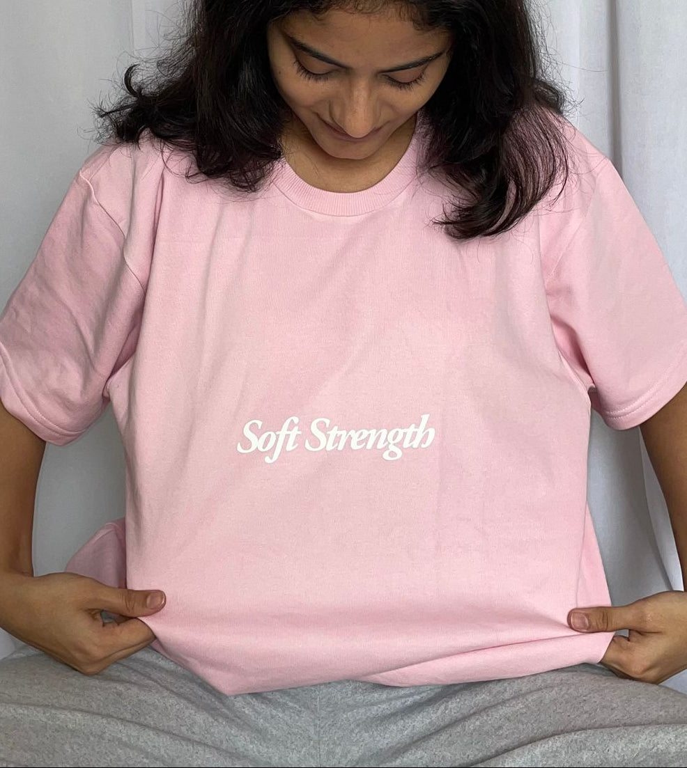 Soft Strength Unisex Terry Oversized Tee