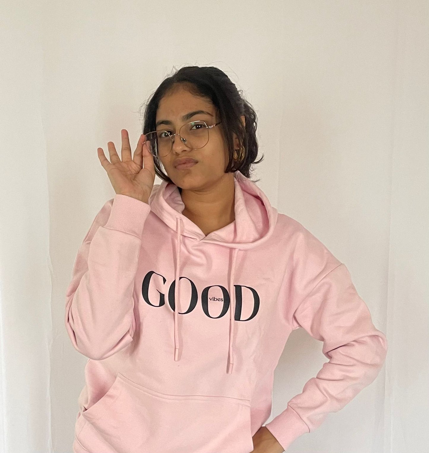 Good Vibes Unisex Oversized Hoodie
