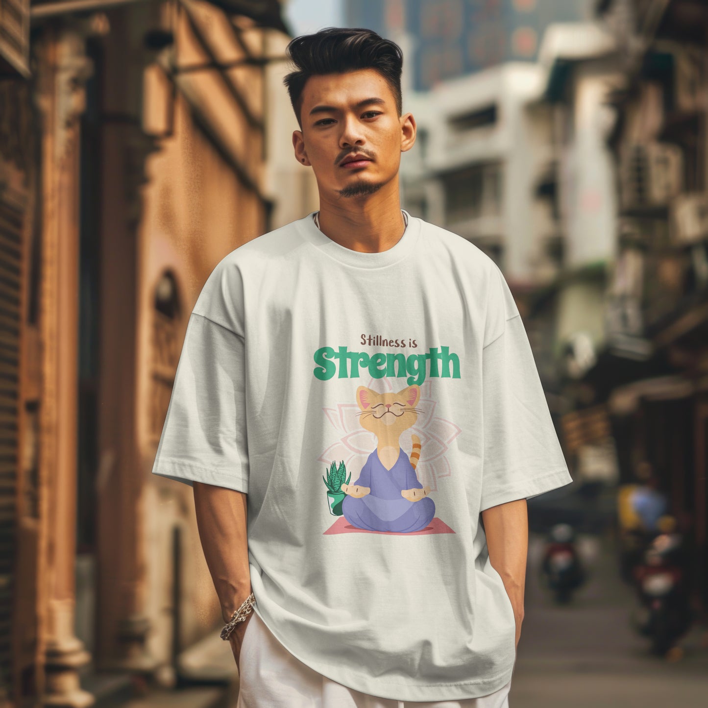 Stillness is Strength Cotton T-shirt - Unisex Fit