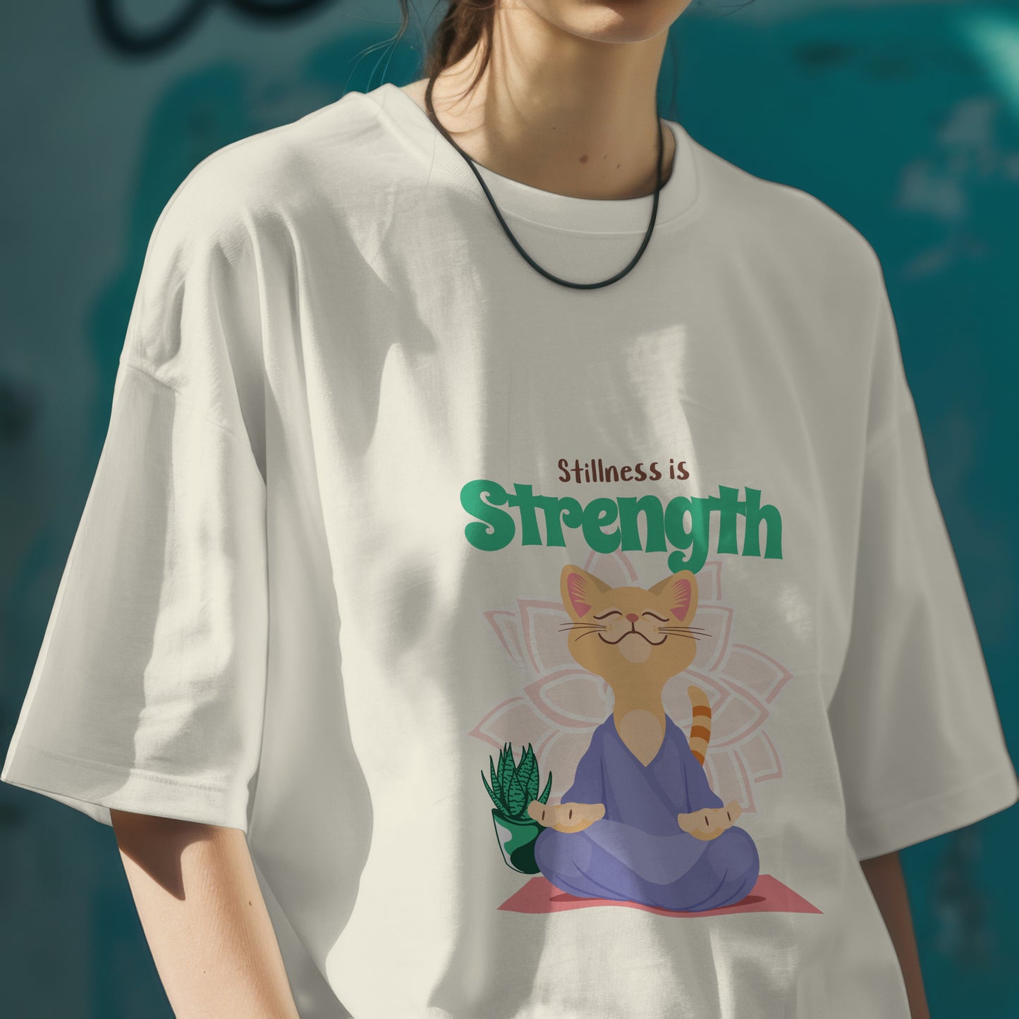 Stillness is Strength Cotton T-shirt - Unisex Fit