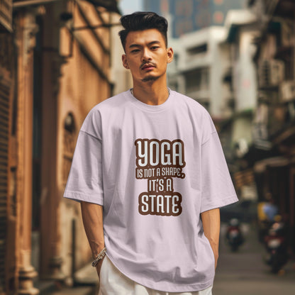 Yoga is a State Cotton T-shirt - Unisex Fit
