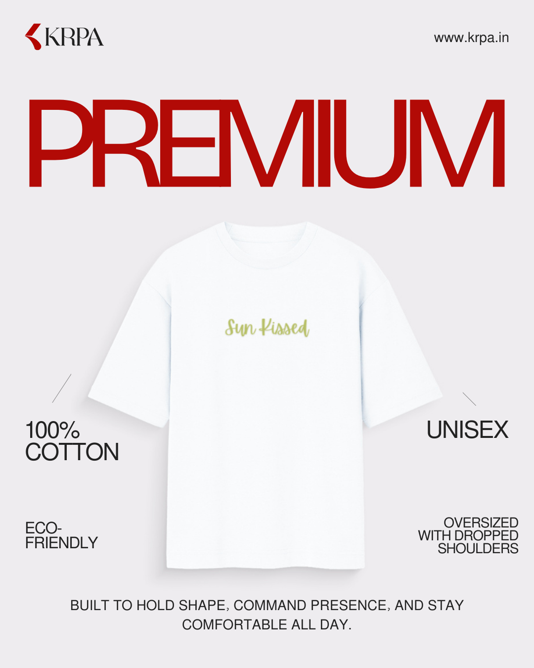 Oversized White T Shirt