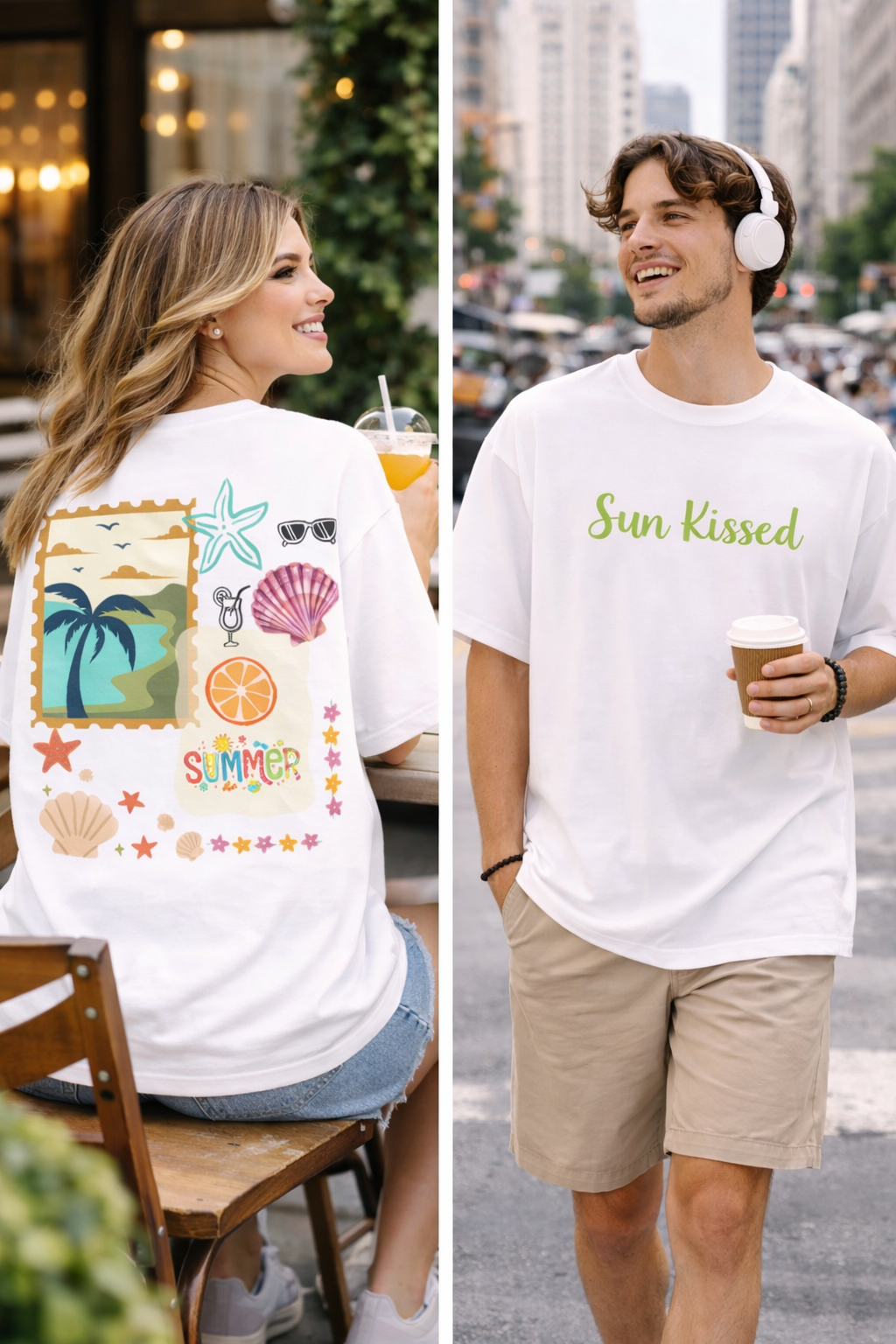 Oversized White T Shirt