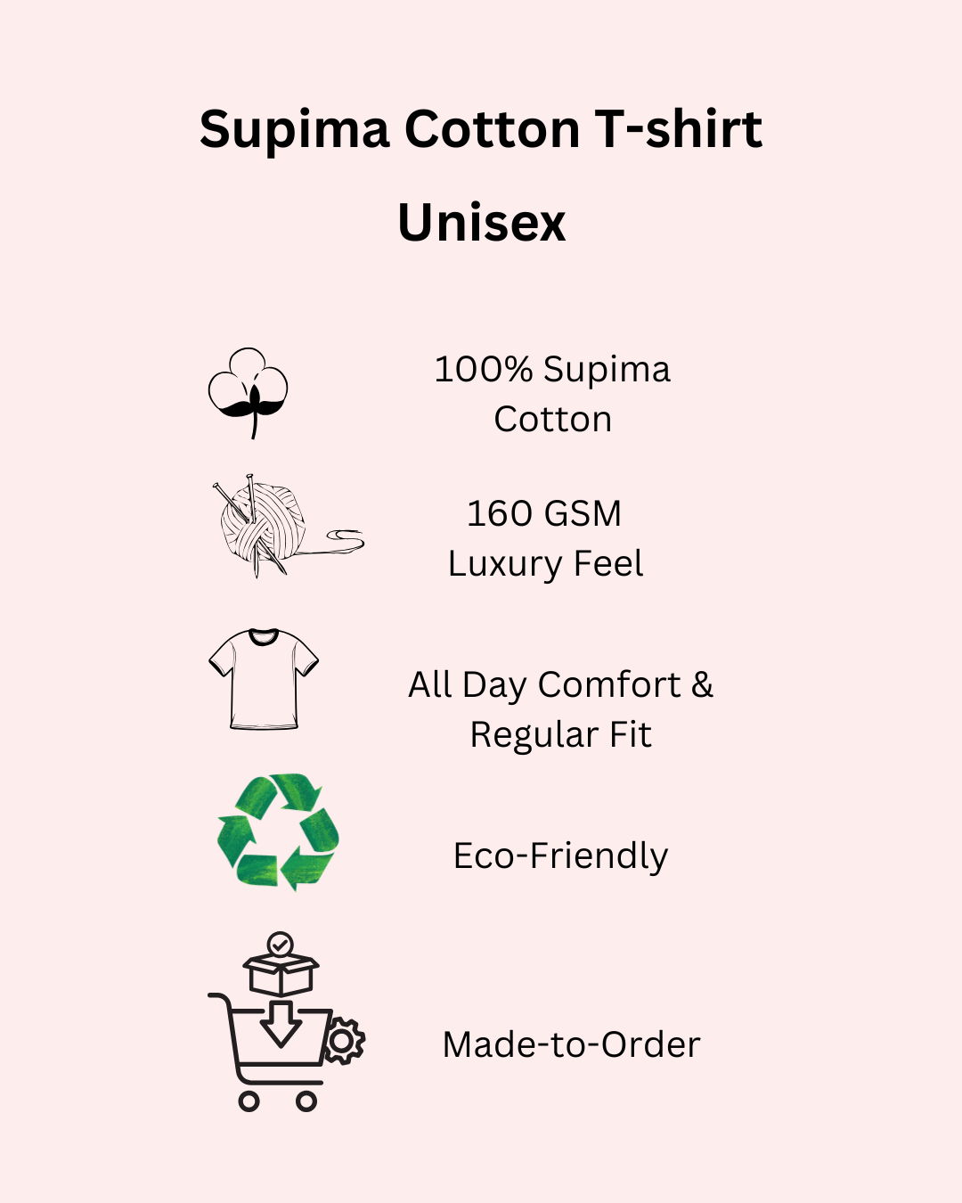 100% Supima Cotton T-Shirt