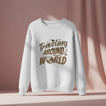 Travelling Around World Sweatshirt - Unisex Fit